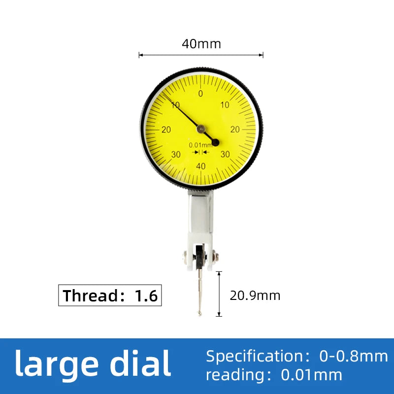 Dial Indicator with magnetic holder