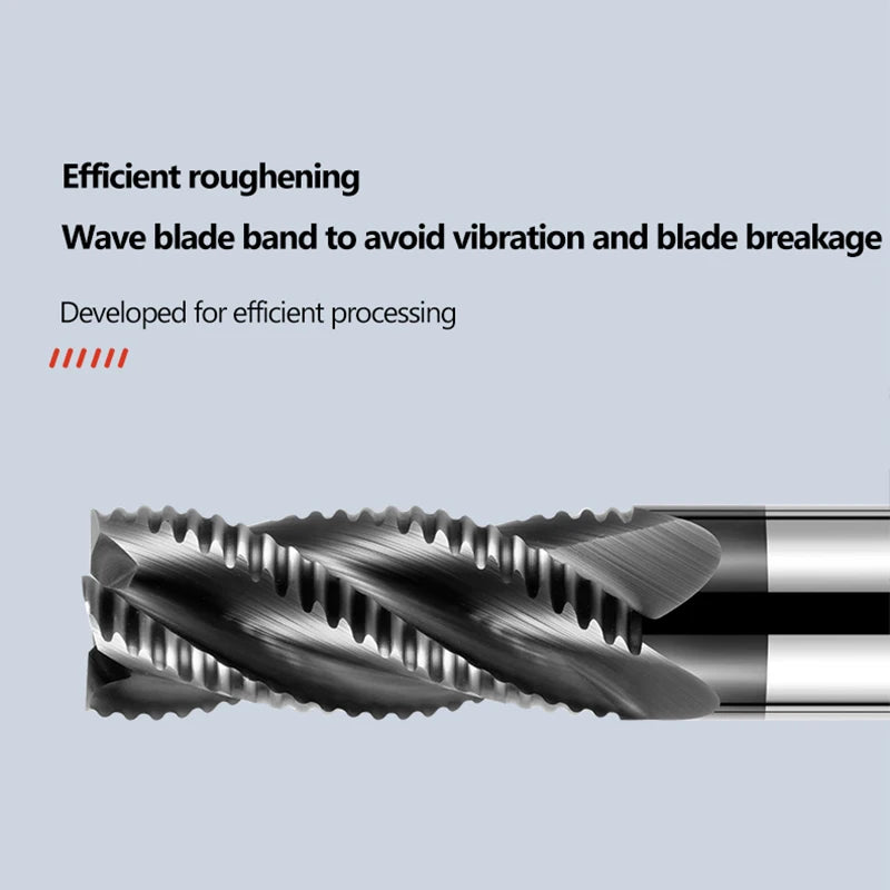 HRC66 Roughing End Mill