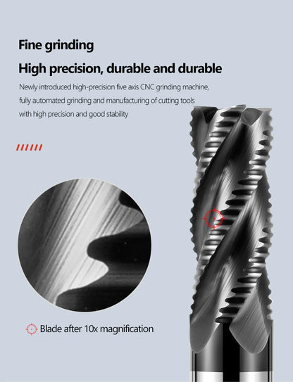 HRC66 Roughing End Mill