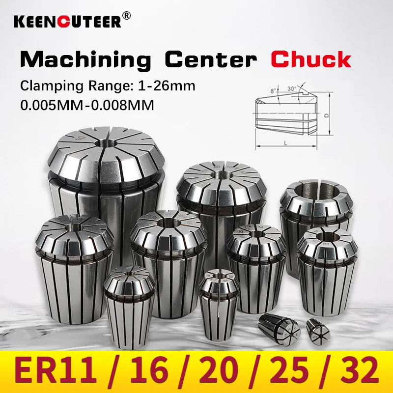 High Precision Collet ER11/ER16/ER20/ER25/ER32