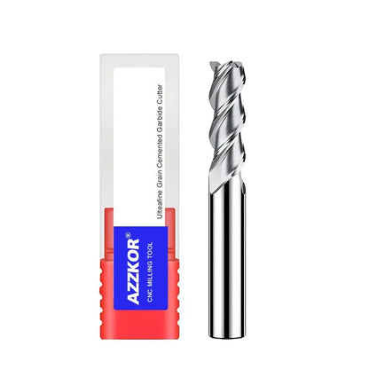 AZZKOR Aluminum Carbide Cutter HRC50/55/65 1.0-20.0mm